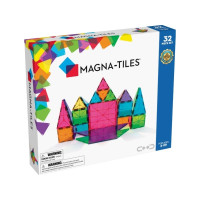 Produktbild för Magna-Tiles Clear Colours 32 pcs