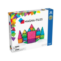Produktbild för Magna-Tiles Clear Colours 32 pcs