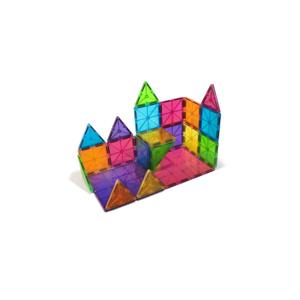 Produktbild för Magna-Tiles Clear Colours 32 pcs