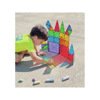 Produktbild för Magna-Tiles Clear Colours 32 pcs