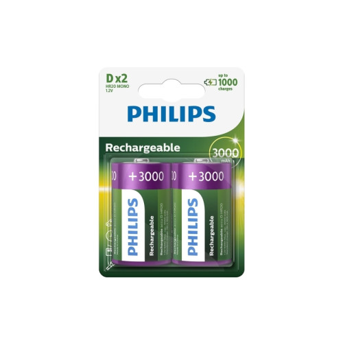 Philips Philips R20B2A300 batteri - 2 x D - NiMH