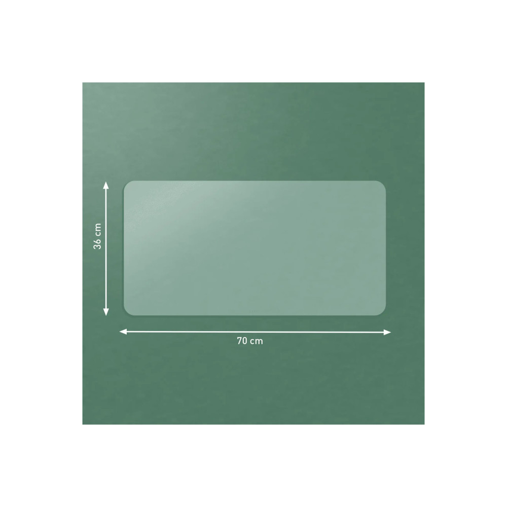 Produktbild för Leitz FEEL GOOD skrivbordsstöd - 70 x 36 cm - transparent