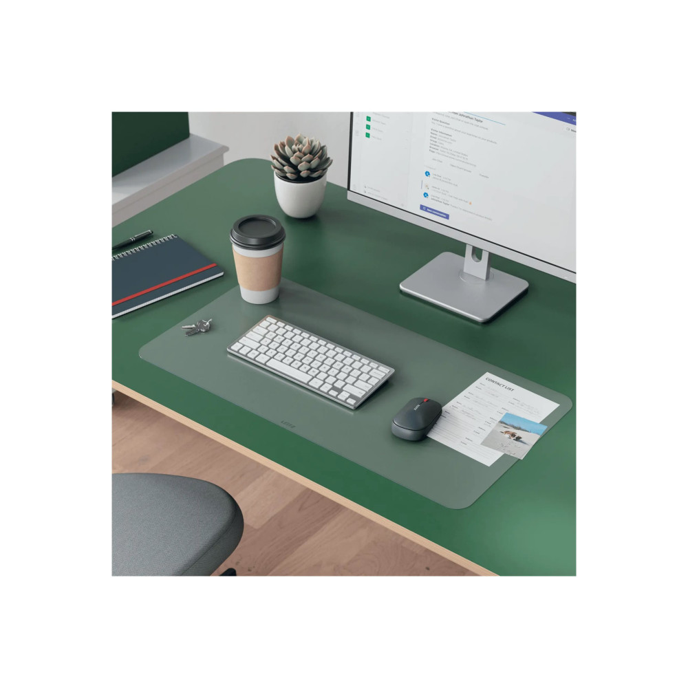 Produktbild för Leitz FEEL GOOD skrivbordsstöd - 70 x 36 cm - transparent