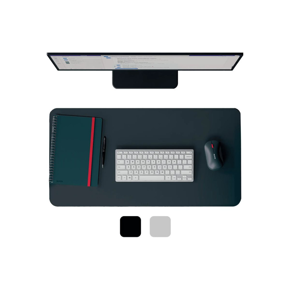 Produktbild för Leitz FEEL GOOD skrivbordsstöd - 70 x 36 cm - svart