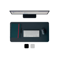 Produktbild för Leitz FEEL GOOD skrivbordsstöd - 70 x 36 cm - svart