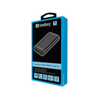 Produktbild för Sandberg power bank - Li-Ion - 2 x USB, USB-C