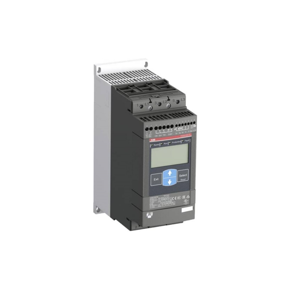 Produktbild för ABB PSE60-600-70, Grå, IP00, 60 A, 90 x 184 x 245 mm, 2,5 kg...