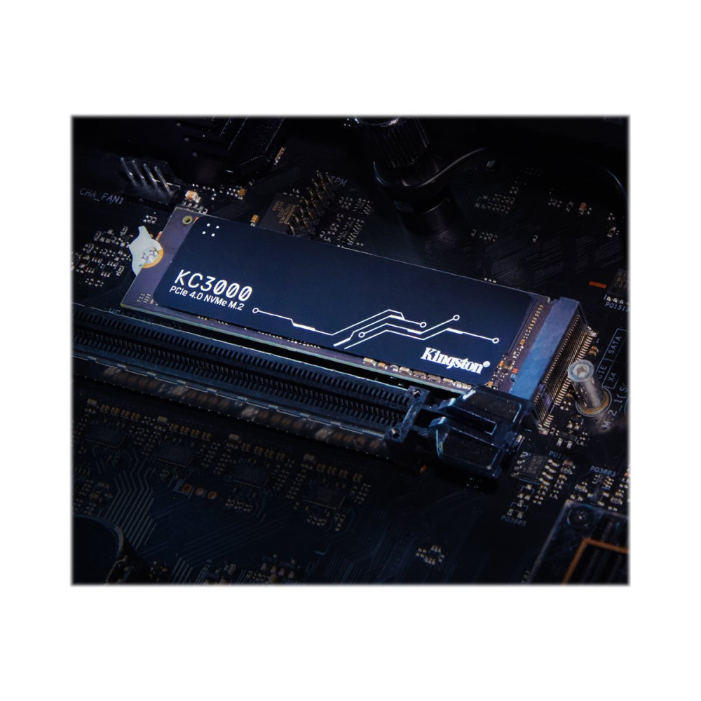 Produktbild för Kingston KC3000 - SSD - 1024 GB - PCIe 4.0 (NVMe)