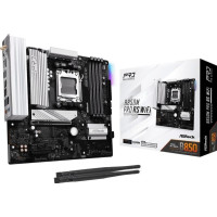 Produktbild för ASRock B850M Pro RS WiFi - moderkort - micro ATX - Socket AM5 - AMD B850