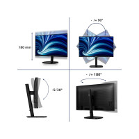 Produktbild för Philips 32B2N3500 - 3000 Series - LED-skärm - QHD - 32"