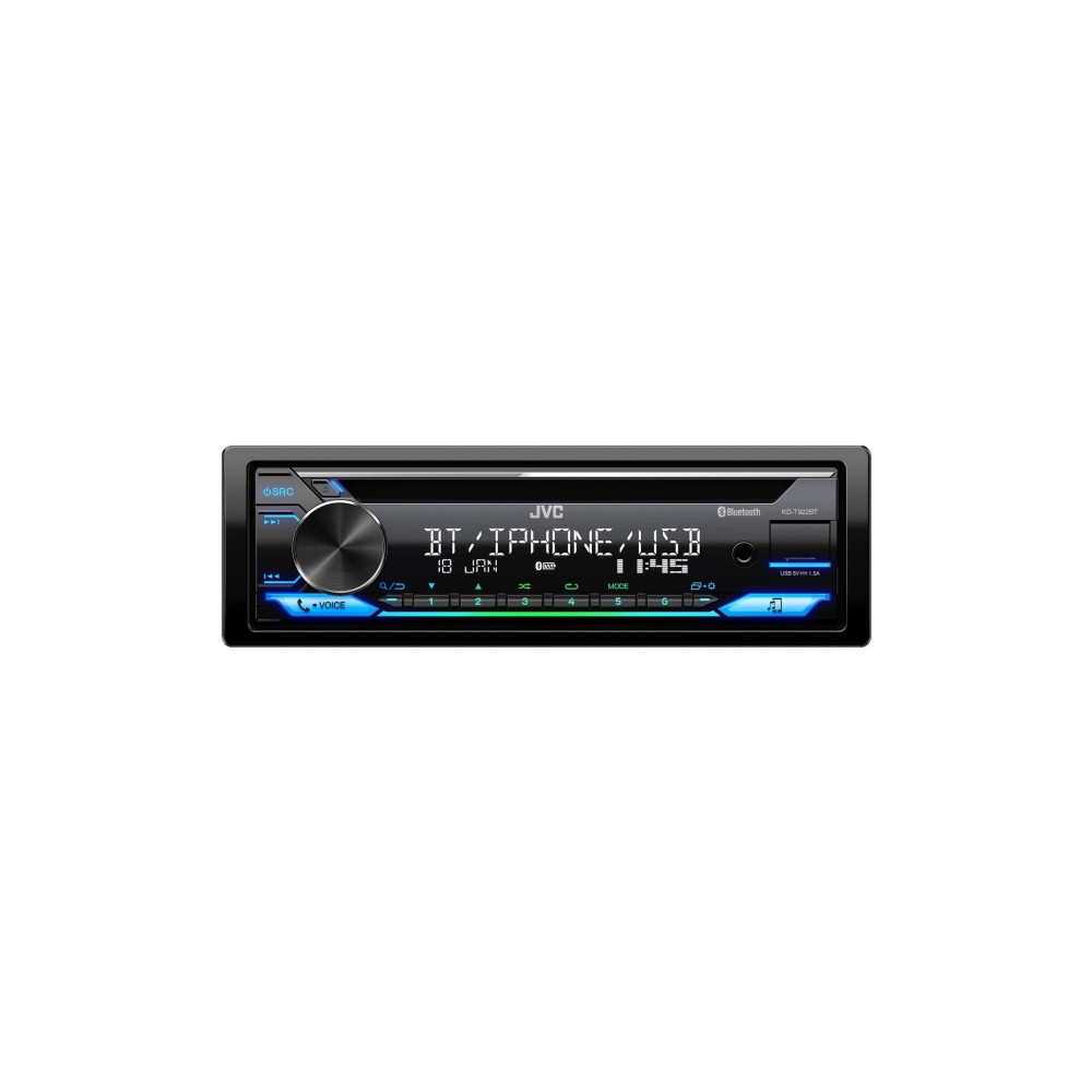 Produktbild för JVC KD-T922BT Bilradio med Bluetooth