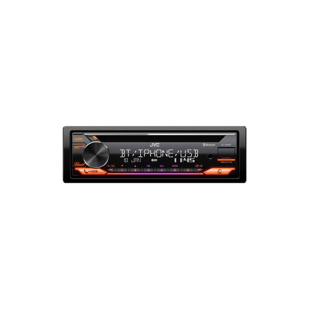 Produktbild för JVC KD-T922BT Bilradio med Bluetooth