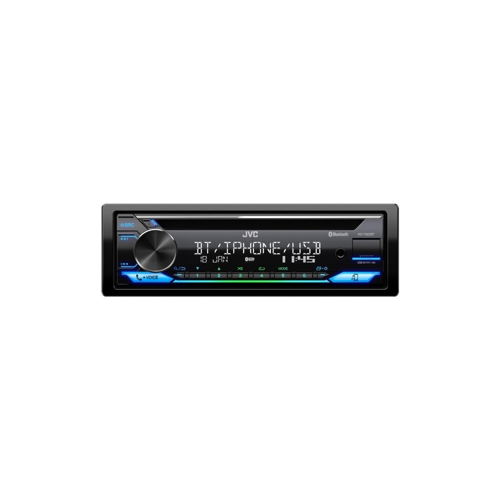 Produktbild för JVC KD-T922BT Bilradio med Bluetooth