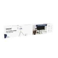 Produktbild för Sinox Tripod TV-golvstativ med svängbar topp. 45"-65". Ljust...