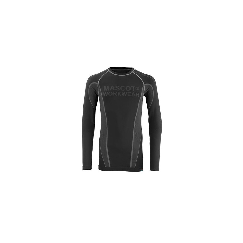 Produktbild för MASCOT 50561-940-09, Undertröja, Svart, 1 styck, Unisex, Mon...