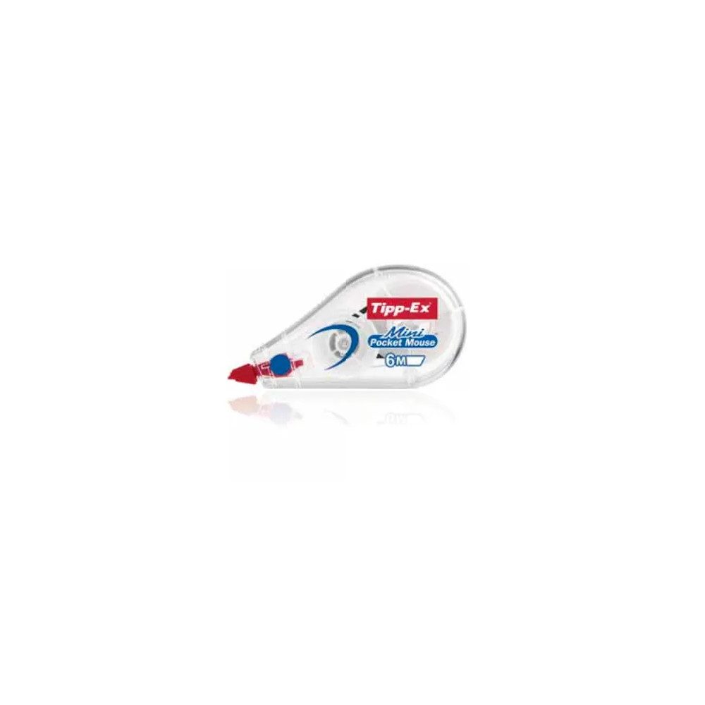 Produktbild för Tipp-Ex Mini Pocket Mouse - korrigeringsrulle - 5 mm x 5 m - transparent (paket om 10)