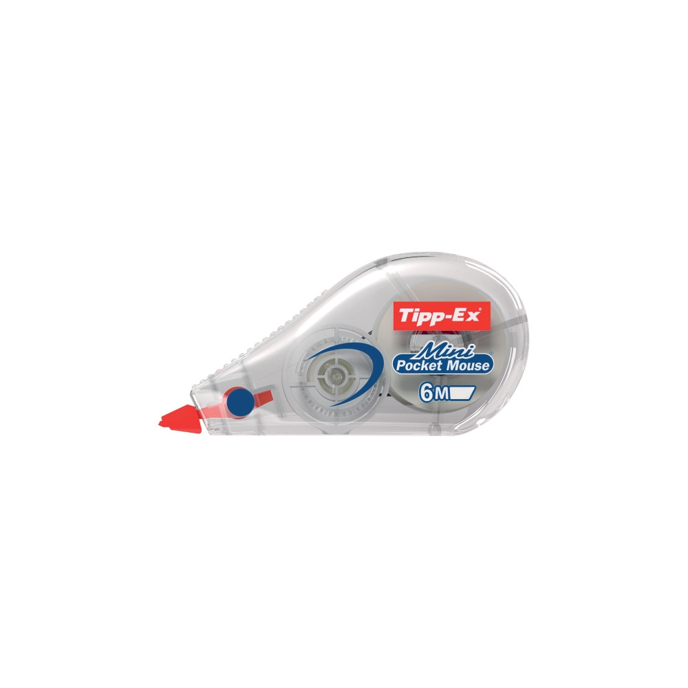 Produktbild för Tipp-Ex Mini Pocket Mouse - korrigeringsrulle - 5 mm x 5 m - transparent (paket om 10)