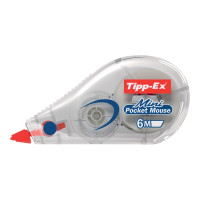 Produktbild för Tipp-Ex Mini Pocket Mouse - korrigeringsrulle - 5 mm x 5 m - transparent (paket om 10)
