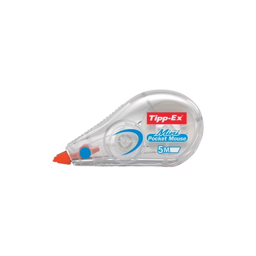 Produktbild för Tipp-Ex Mini Pocket Mouse - korrigeringsrulle - 5 mm x 5 m - transparent (paket om 10)
