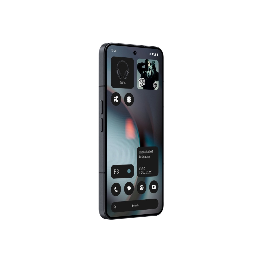 Produktbild för Nothing Phone (3) - svart - 5G pekskärmsmobil - 512 GB - GSM