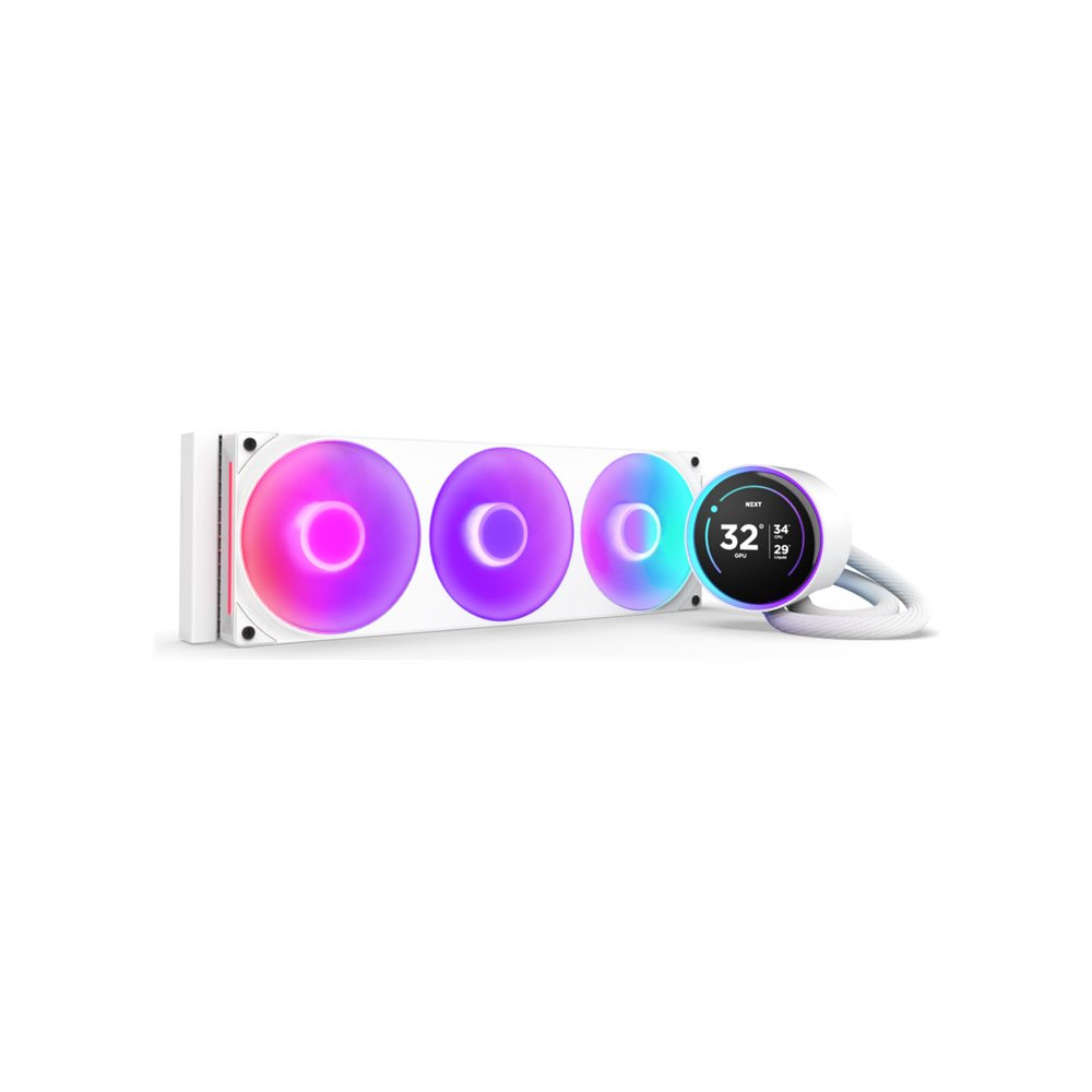 Produktbild för NZXT Kraken Elite 360 RGB - kylsystem med vätska till processorn - med LCD-display
