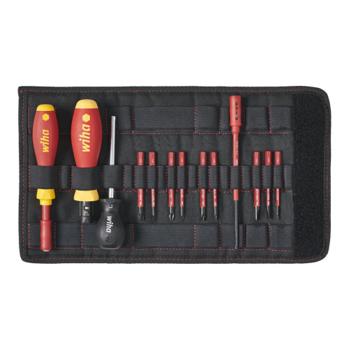 Wiha TorqueVario-S electric 2872 - torque screwdriver set - 14 delar - Grenkap
