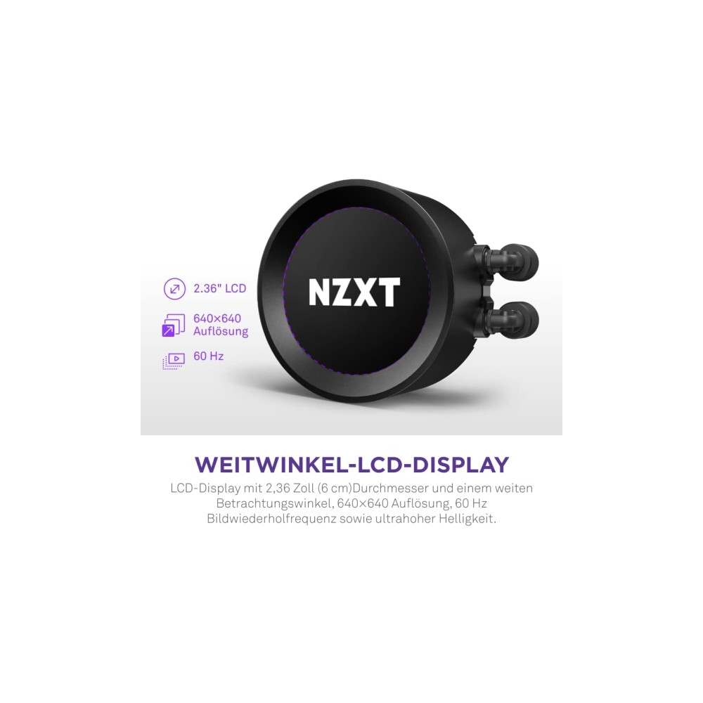 Produktbild för NZXT Kraken Elite 240 - kylsystem med vätska till processorn - med LCD-display