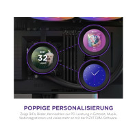 Produktbild för NZXT Kraken Elite 240 - kylsystem med vätska till processorn - med LCD-display