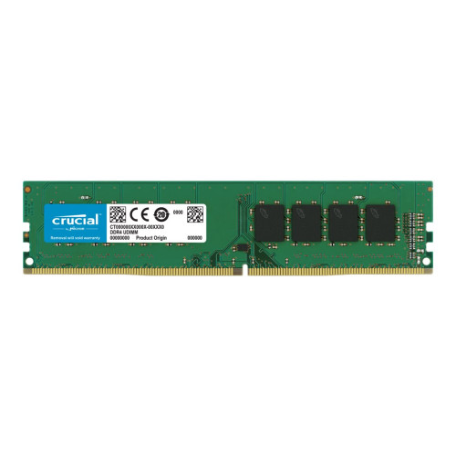 Crucial Classic - DDR4 - modul - 8 GB - DIMM 288-pin / PC4-25600 - ej buffrad - Ram-Minnen