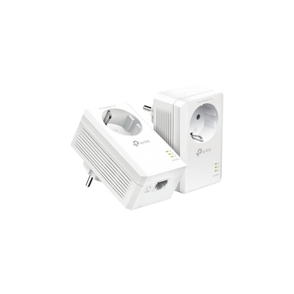 Produktbild för TP-Link TL-PA7017P KIT V4 - Starter Kit - PowerLine adaptersats - vägginsticksbar