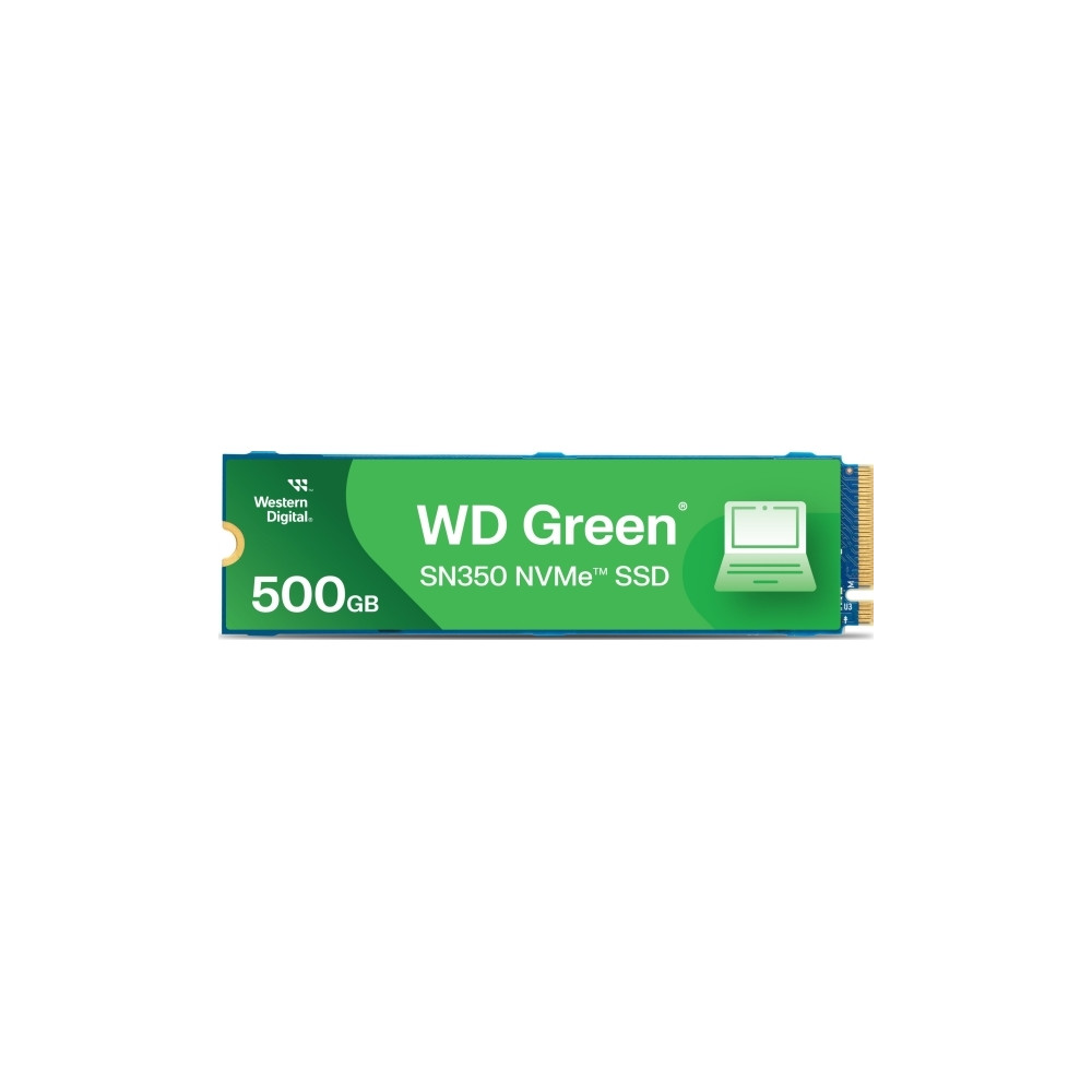 Produktbild för WD Green SN350 - SSD - 500 GB - PCIe 3.0 x4 (NVMe)