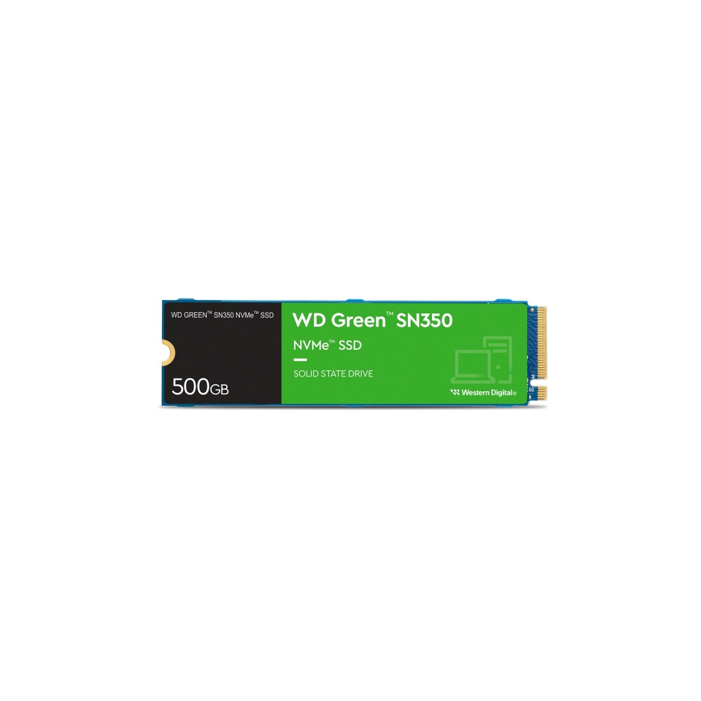 Produktbild för WD Green SN350 - SSD - 500 GB - PCIe 3.0 x4 (NVMe)