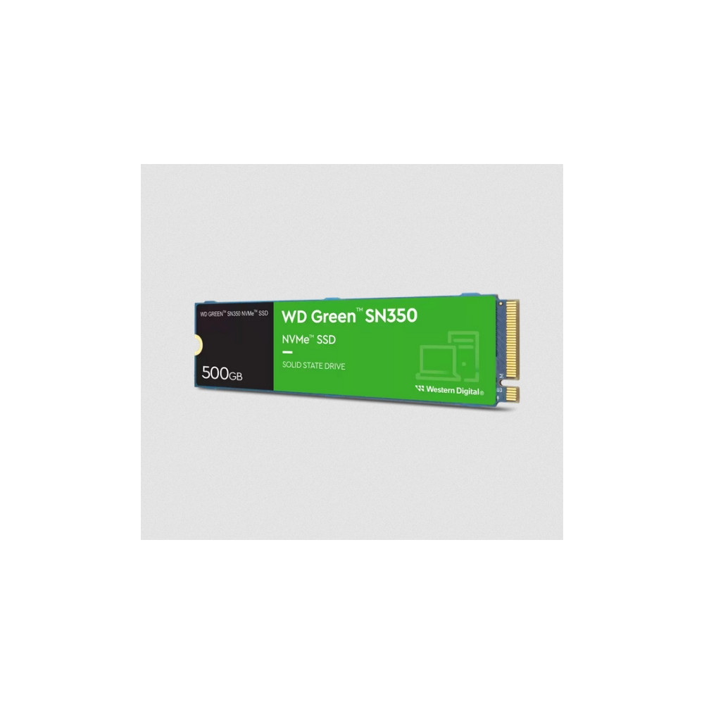 Produktbild för WD Green SN350 - SSD - 500 GB - PCIe 3.0 x4 (NVMe)