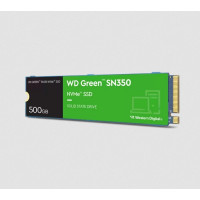 Produktbild för WD Green SN350 - SSD - 500 GB - PCIe 3.0 x4 (NVMe)