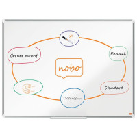 Produktbild för Whiteboard NOBO premium emalj 120x90cm