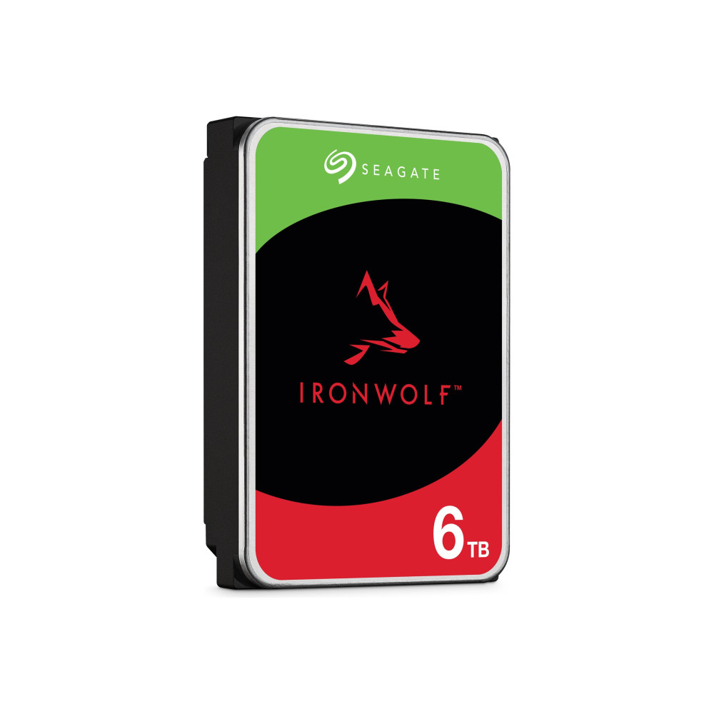 Produktbild för Seagate IronWolf ST6000VN006 - hårddisk - 6 TB - SATA 6Gb/s