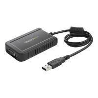 Produktbild för StarTech USB till VGA-adapter - 1920x1200 - USB/VGA-adapter - USB till HD-15 (VGA) - TAA-kompatibel - 50 cm