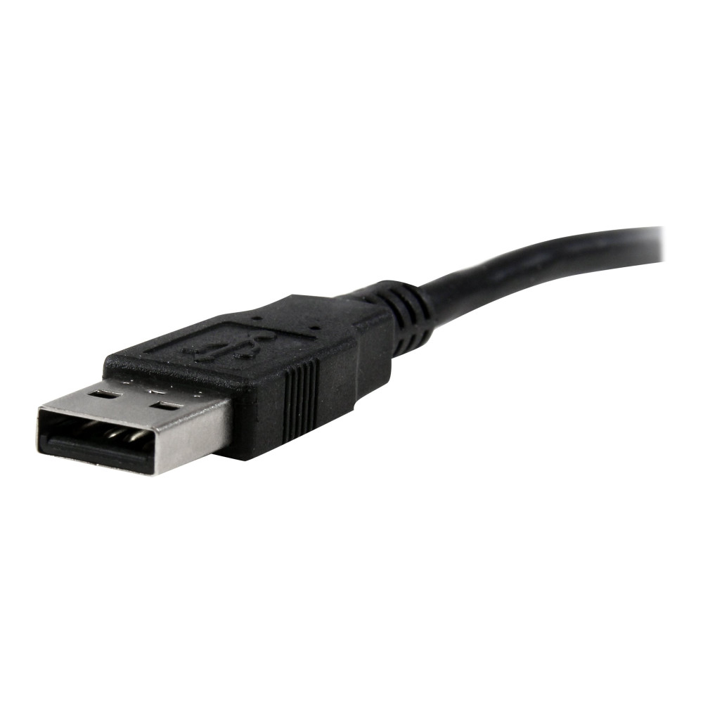 Produktbild för StarTech USB till VGA-adapter - 1920x1200 - USB/VGA-adapter - USB till HD-15 (VGA) - TAA-kompatibel - 50 cm