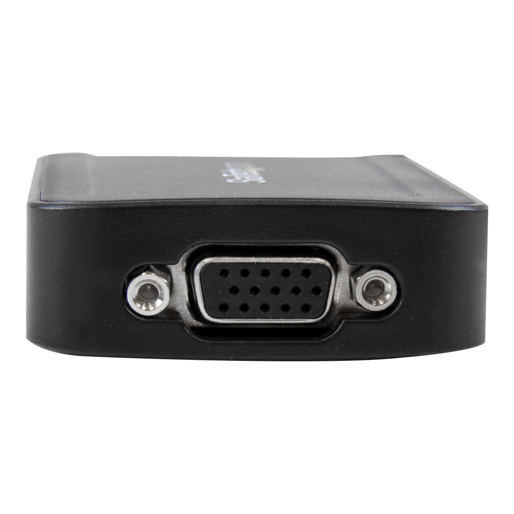 Produktbild för StarTech USB till VGA-adapter - 1920x1200 - USB/VGA-adapter - USB till HD-15 (VGA) - TAA-kompatibel - 50 cm
