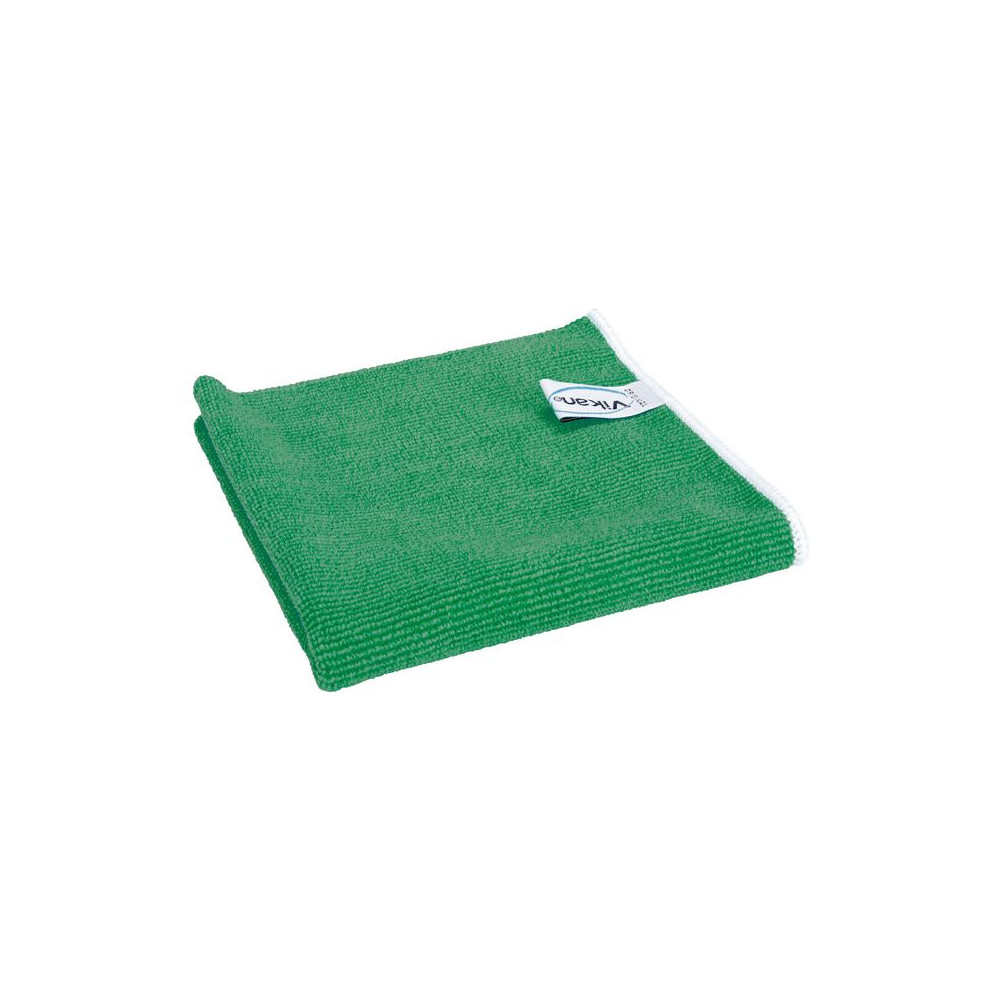 Produktbild för Microfiberduk VIKAN 32x32cm grön 5/fp