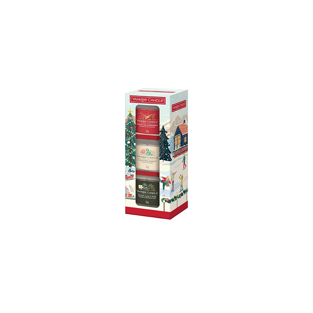 Produktbild för Yankee Candle Christmas Classics Votive Candle 3x37g