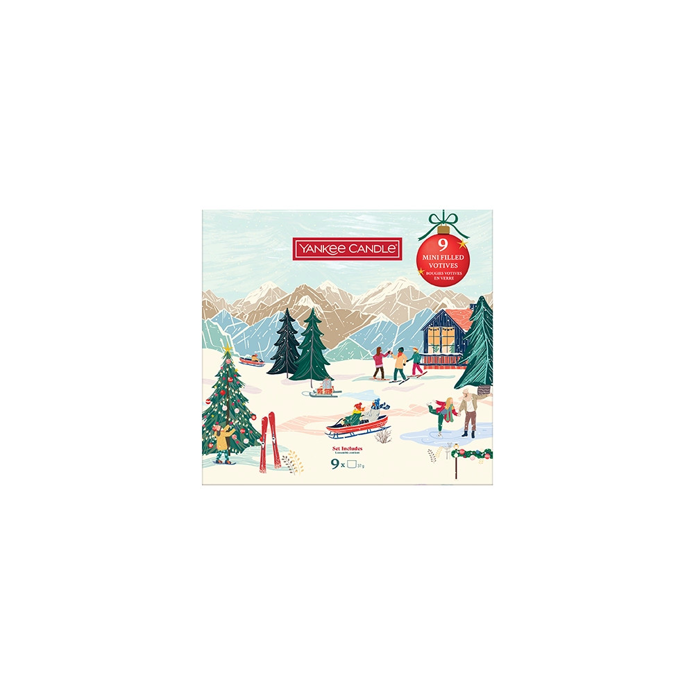 Produktbild för Yankee Candle Christmas Collection Votive Candle 9x37g