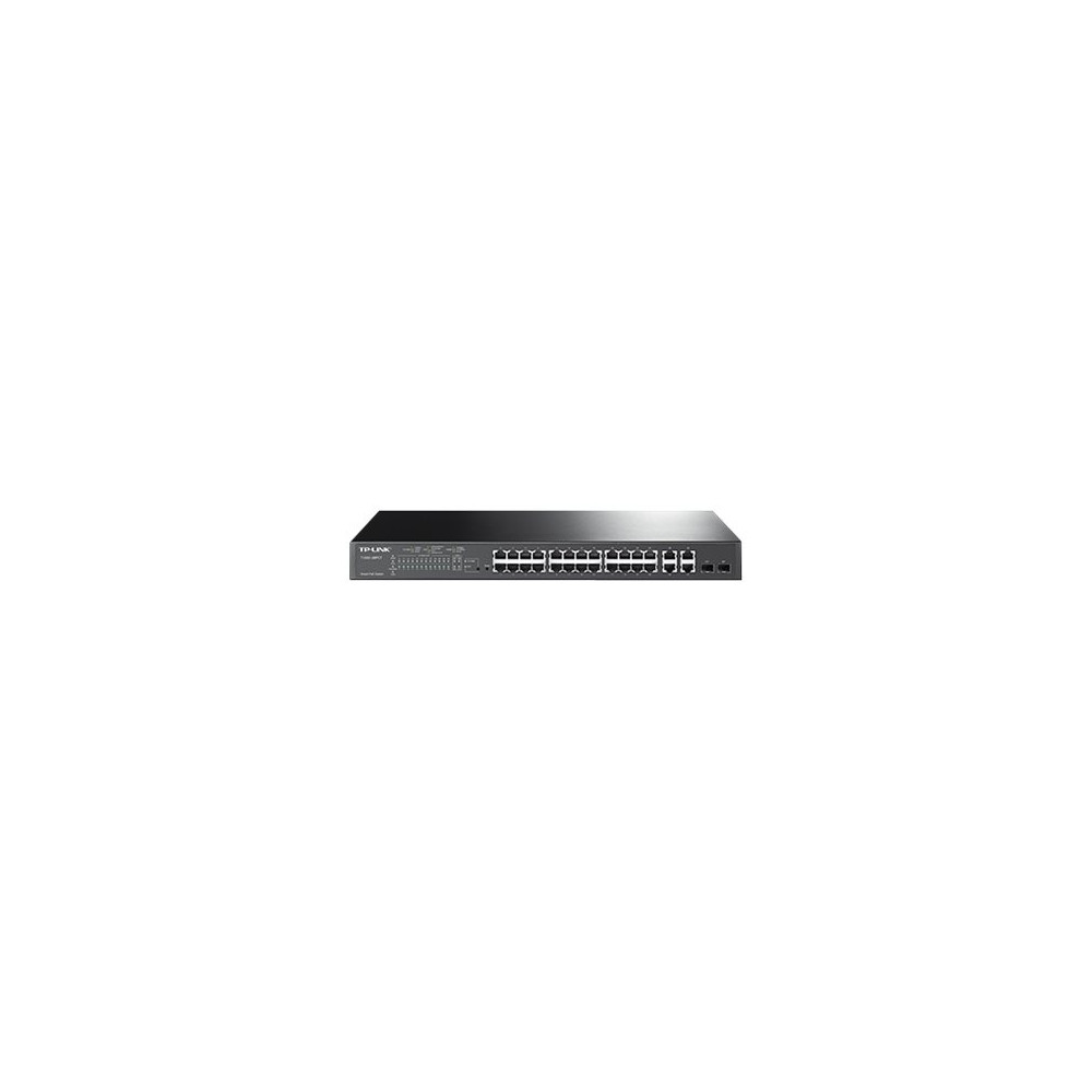 Produktbild för TP-Link Smart PoE Switch T1500-28PCT - switch - 24 portar - rackmonterbar