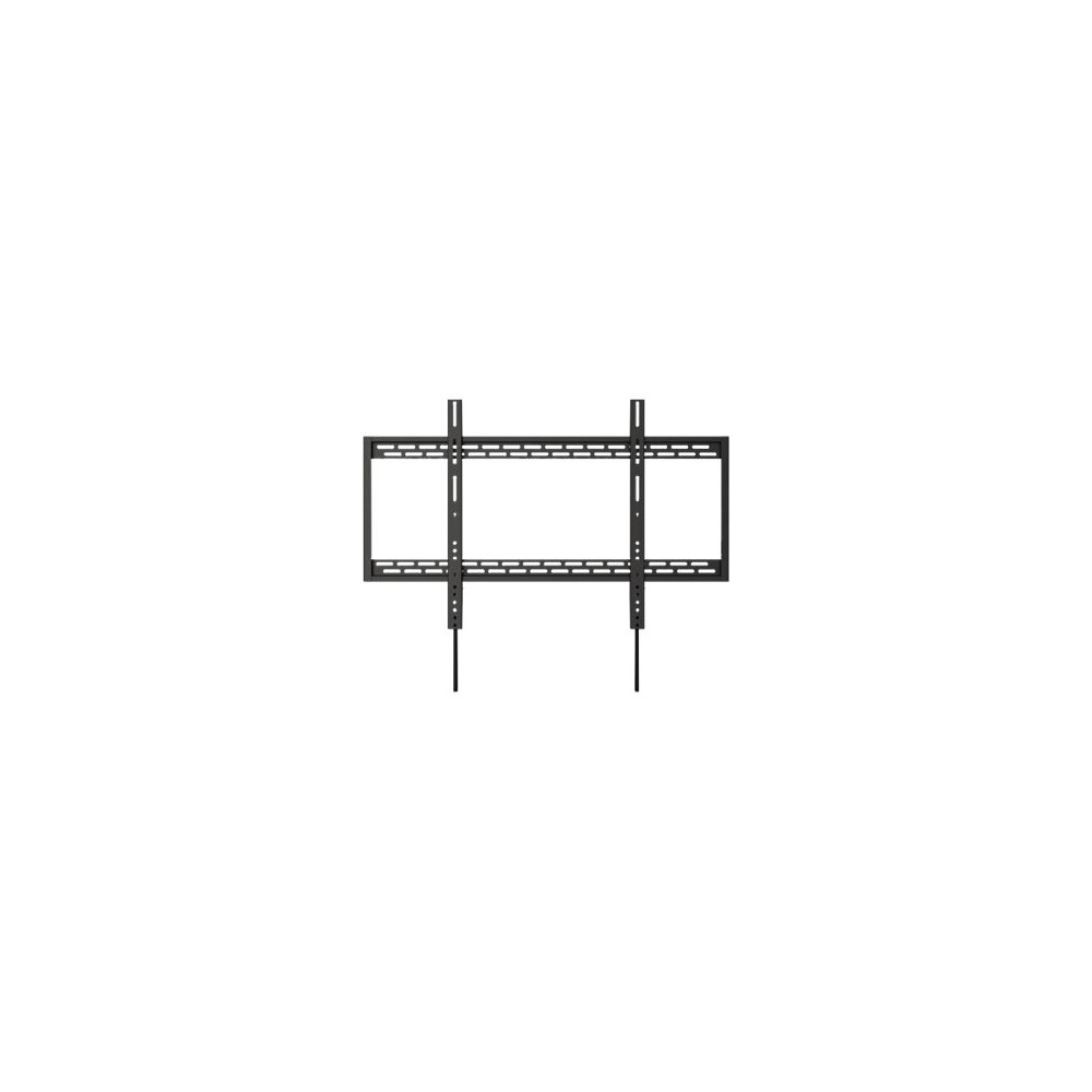 Produktbild för Manhattan TV & Monitor Mount, Wall, Fixed, 1 screen, Screen Sizes: 60-100", Black, VESA 200x200 to 900x600mm, Max 100kg, LFD, Lifetime Warranty konsol - Ultrasmal - för platt panel - svart