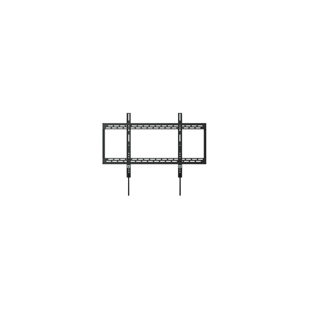 Produktbild för Manhattan TV & Monitor Mount, Wall, Fixed, 1 screen, Screen Sizes: 60-100", Black, VESA 200x200 to 900x600mm, Max 100kg, LFD, Lifetime Warranty konsol - Ultrasmal - för platt panel - svart