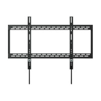 Produktbild för Manhattan TV & Monitor Mount, Wall, Fixed, 1 screen, Screen Sizes: 60-100", Black, VESA 200x200 to 900x600mm, Max 100kg, LFD, Lifetime Warranty konsol - Ultrasmal - för platt panel - svart