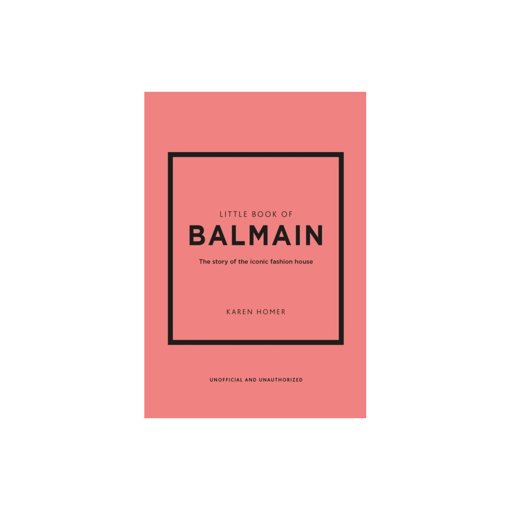 Produktbild för Little Book of Balmain (inbunden, eng)