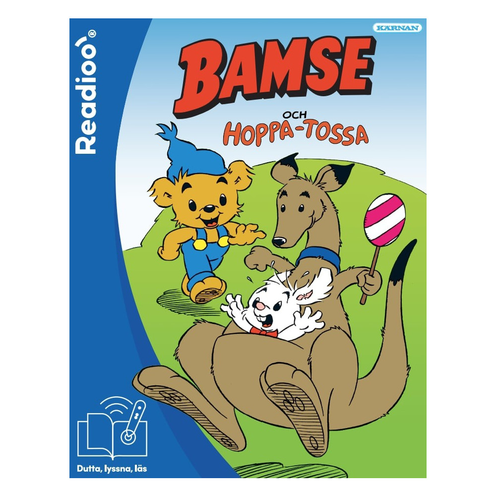 Produktbild för Bamse och Hoppa-Tossa (bok, kartonnage)