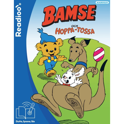 Karin Didring Bamse och Hoppa-Tossa (bok, kartonnage)