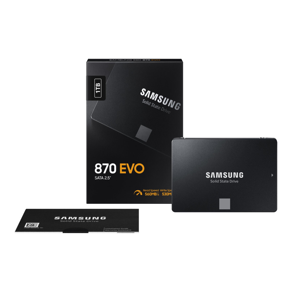 Produktbild för Samsung 870 EVO MZ-77E1T0B - SSD - 1 TB - SATA 6Gb/s